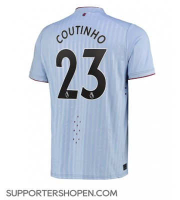 Aston Villa Philippe Coutinho #23 Borta Matchtröja 2022-23 Kortärmad